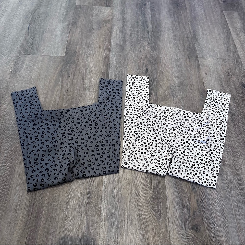 H&M girls patterned leggings bundle